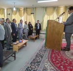 با حضور مشاور رئیس و مدیر کل نظارت، ارزیابی و تضمین کیفیت دانشگاه فنی و حرفه ای، آیین تکریم و معارفه روسای سابق و جدید، دانشگاه فنی و حرفه ای استان کهگیلویه و بویراحمد برگزار گردید . 3