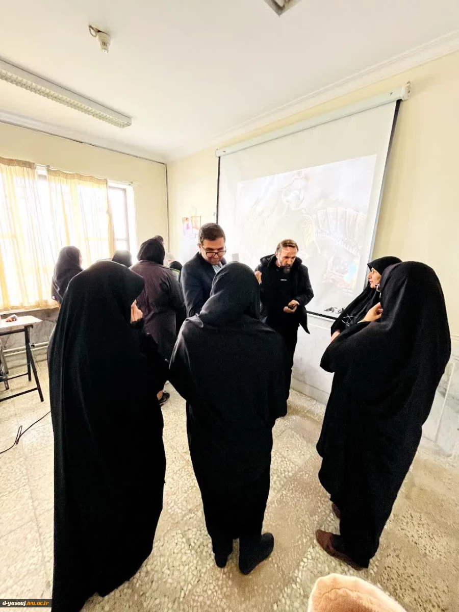 کارگاه یک روزه طراحی پوستر و تصویرسازی دانشجویان گرافیک دانشکده فنی دختران یاسوج با موضوع غزه سه شنبه ۳۰ آبانماه 3