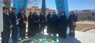 یادمان شهید گمنام در محوطه دانشگاه ملی مهارت دختران یاسوج برگزار شد 
 2