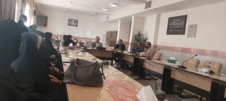 جلسه ریاست دانشگاه ملی مهارت دختران یاسوج و همکاران با مسئولان استانی دانشگاه ملی مهارت