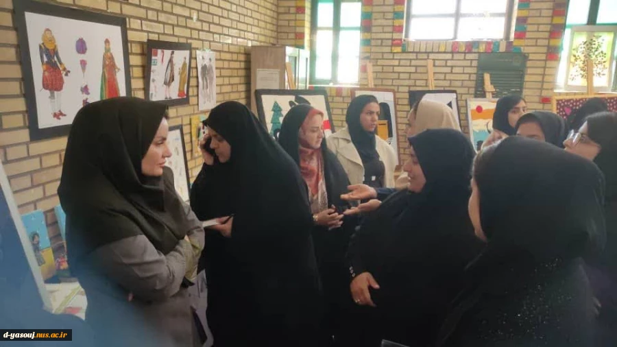 افتتاح نمایشگاه  رشته طراحی دوخت دانشجویان دانشگاه ملی مهارت دختران یاسوج

 2