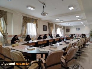 عطر اگین کردن  فضای دانشگاه ملی مهارت دختران یاسوج  با محفل انس با قران در ماه مبارک رمضان  3