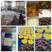 تهیه افطاری توسط کارکنان دانشگاه ملی مارت دختران  یا سوج جهت متنوع بودن سفره ضیافت ماه مبارک رمضان  2