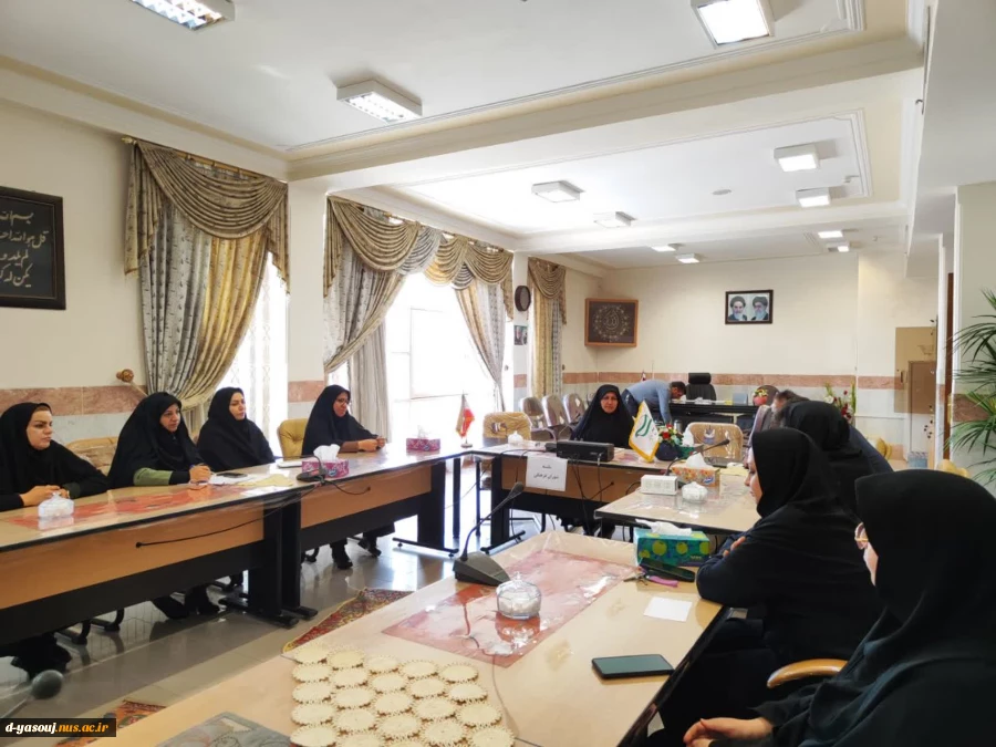 برگزاری جلسه شورای فرهنگی و عفاف و حجاب در دانشگاه ملی مهارت دختران یاسوج 3