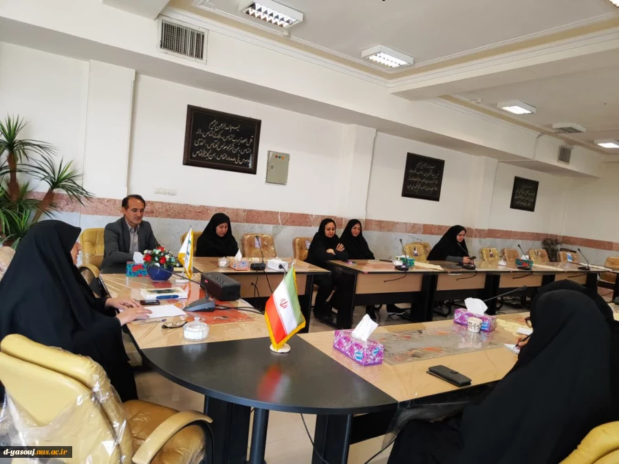 برگزاری جلسه شورای فرهنگی و عفاف و حجاب در دانشگاه ملی مهارت دختران یاسوج 4