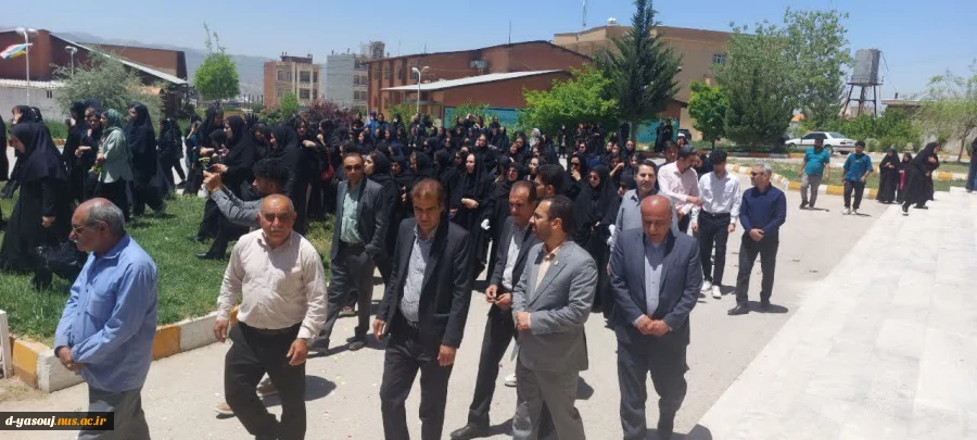وداع ابدی دانشگاه ملی مهارت دختران یاسوج با همکاری مهربان و پدری دلسوز  4